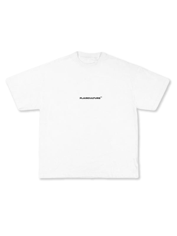 FLAIRCULTURE White Tee